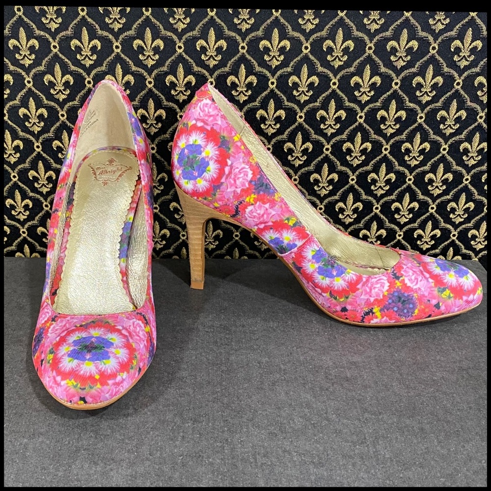 Anthro “Window-box Heels” by Moss Albright